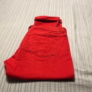 Big Star Red Skinny jeans